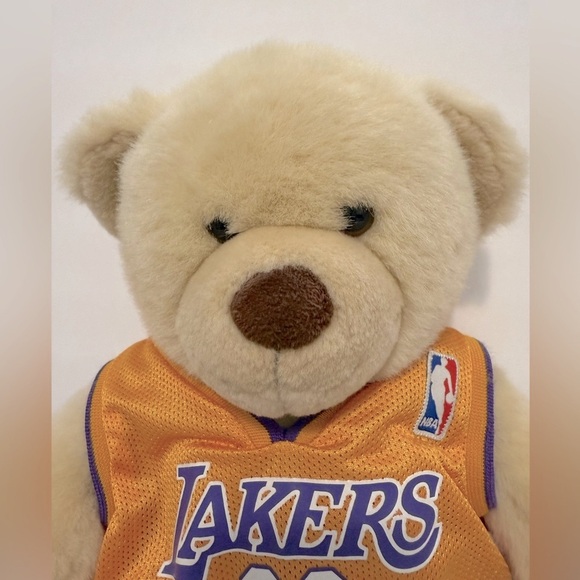 Build-A-Bear Plush with Purple and Gold Jersey and shorts - Picture 8 of 14